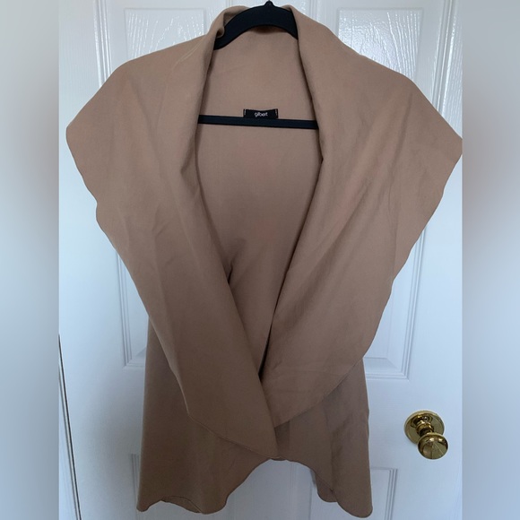 Gilbert Sleeveless Open Cardigan Vest - Picture 2 of 8